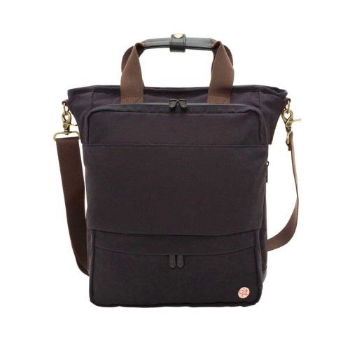 TOKEN Waxed Nylon Fordham Convertible Bag Angle