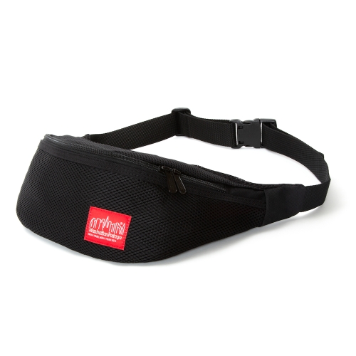 Manhattan Portage Mesh Brooklyn Bridge Waist Bag - Black
