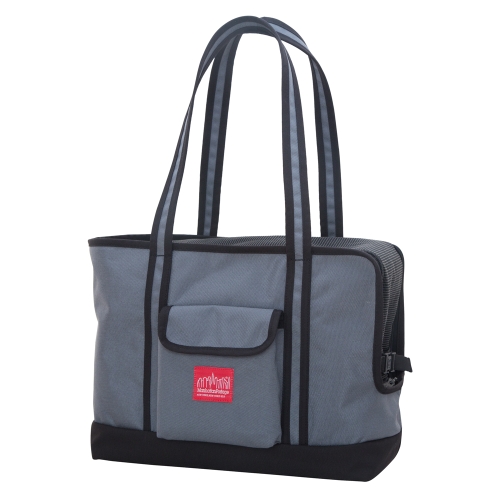 Manhattan Portage Pet Carrier Tote Bag Ver 2 - Grey/Black
