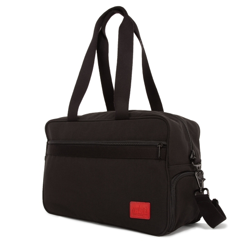 Manhattan Portage Waxed Nylon Amboy Tote - Black