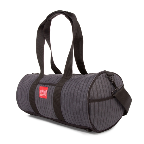 Manhattan Portage Herringbone Chelsea Drum Bag - Grey