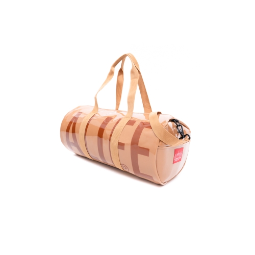 Manhattan Portage Vinyl Alife Chelsea Drum Bag (LG) - Dark Brown