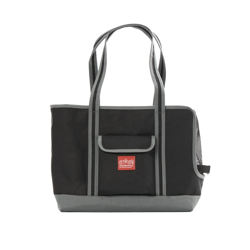 Manhattan Portage Pet Carrier Tote Bag Ver.3 - Grey/Black