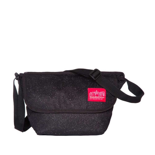 Manhattan Portage Midnight Mini NY Messenger Bag - Black