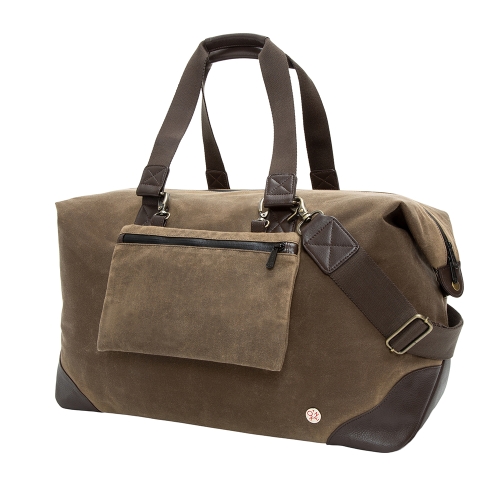 TOKEN Lafayette Waxed Duffel Bag (L) - Black