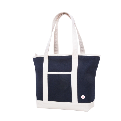 TOKEN Wool Sunnyside Tote (L) - Navy