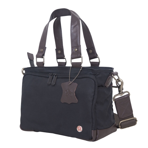 TOKEN Nostrand Waxed Duffel Bag (XXS) - Black