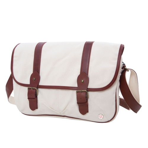 TOKEN Ft. Greene Organic Shoulder Bag (L) - Camel
