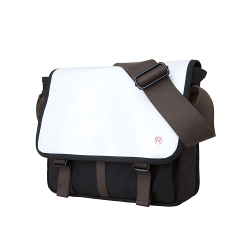 TOKEN Metropolitan Enamel DJ Bag (S) - White