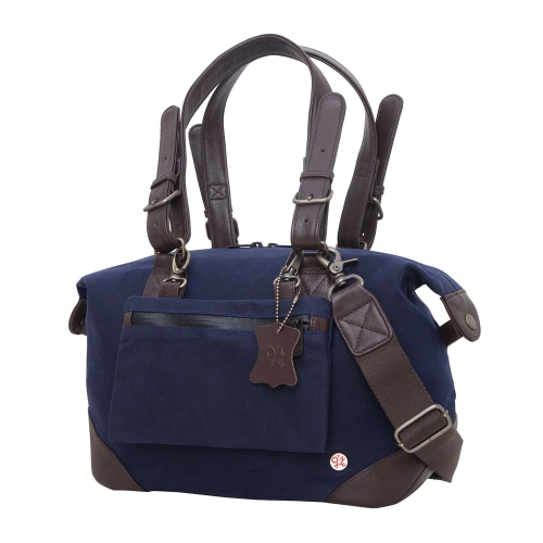 TOKEN Lafayette Waxed Duffel Bag (XS) - Navy