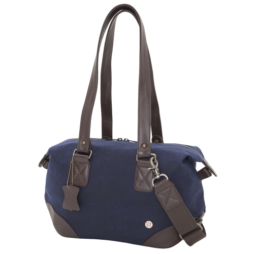 TOKEN Lafayette Waxed Duffel Bag (XXS) - Navy