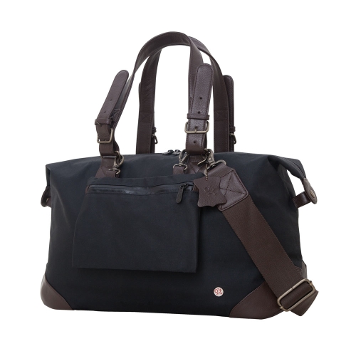 TOKEN Lafayette Waxed Duffel Bag (M) - Black