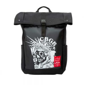 Manhattan Portage CBGB Rock-N-Roll Top Backpack Angle