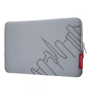 Manhattan Portage Macbook Air Skyline Sleeve (11 in.) - Silver