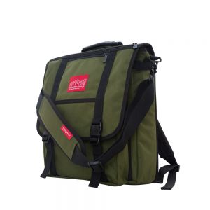 Manhattan Portage Commuter Laptop Bag (17 in.) With Back Zipper - Olive