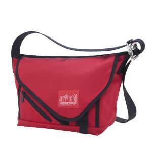 Manhattan Portage Flatiron Messenger Bag (SM) - Red/Red/Black