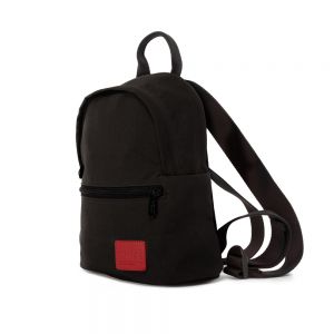 Manhattan Portage Waxed Nylon Randall's Island Backpack - Black