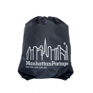 Manhattan Portage Drawstring Backpack - Black