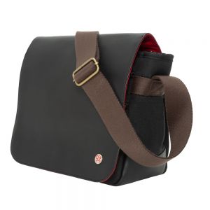 Waxed Nylon Rockefeller Shoulder Bag (XS)