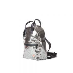 TOKEN Foil Euclid Backpack - Silver