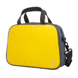 TOKEN Atlantic Flight Bag - Yellow/Grey