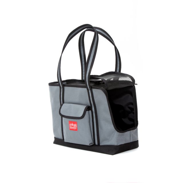 Manhattan Portage Pet Carrier Tote Bag Ver.3 - Grey/Black