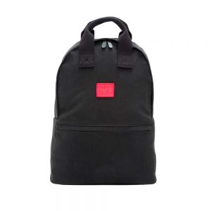 Manhattan Portage Waxed Nylon Governors Backpack - Dark Brown