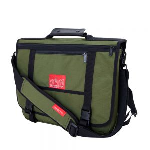 Manhattan Portage The Wallstreeter With Back Zipper - Olive