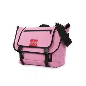 Manhattan Portage Willoughby Messenger Bag W/Handle - Pink