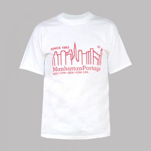 Manhattan Portage MP T-Shirt (White) - White