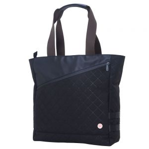 TOKEN Quilted Grand Army Tote Bag - Black
