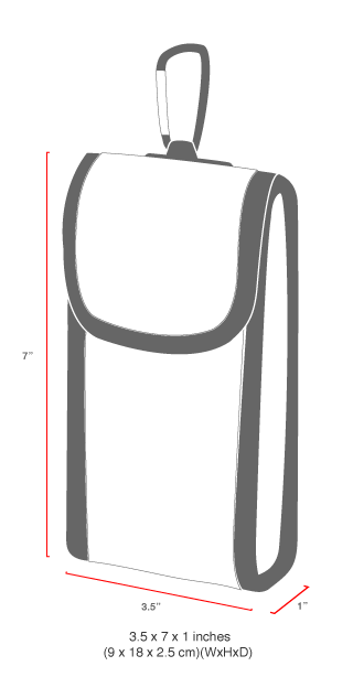 size chart Smartphone accessory case (LG)