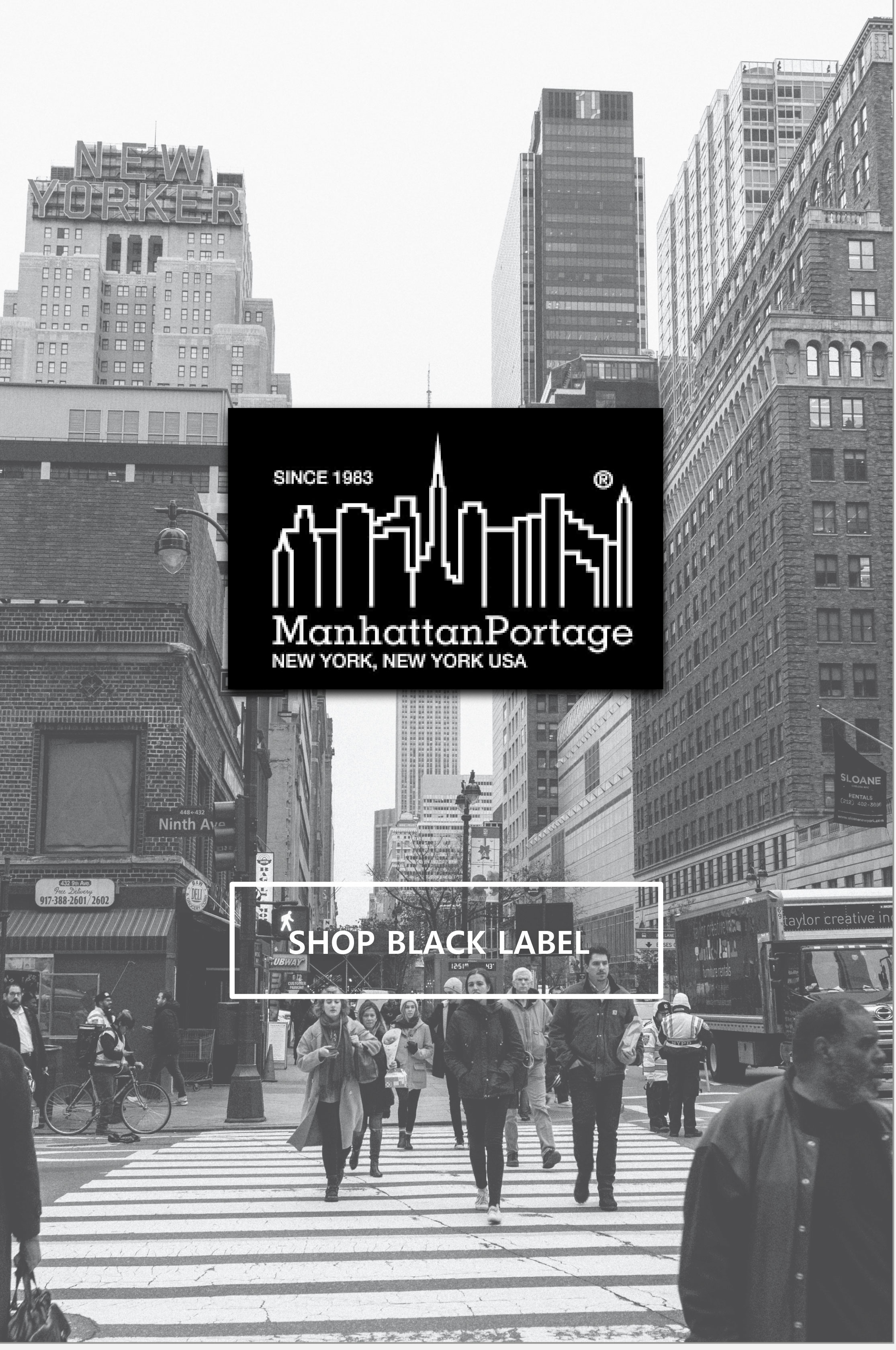 Manhattan Portage Black Label